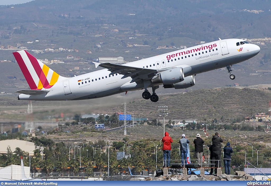 D-AIQK, Airbus A320-200, Germanwings