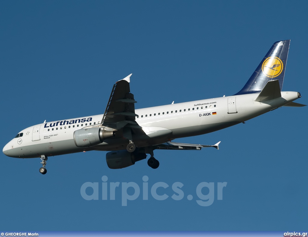 D-AIQK, Airbus A320-200, Lufthansa