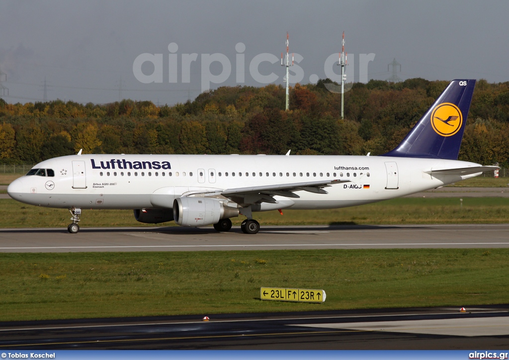 D-AIQS, Airbus A320-200, Lufthansa