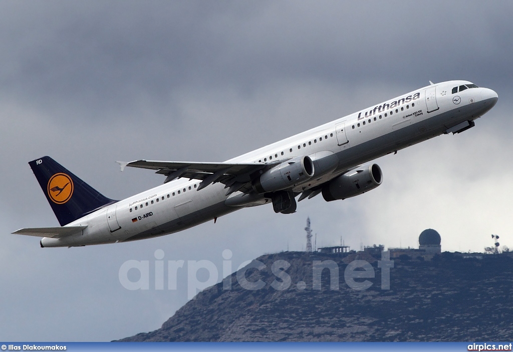 D-AIRD, Airbus A321-100, Lufthansa