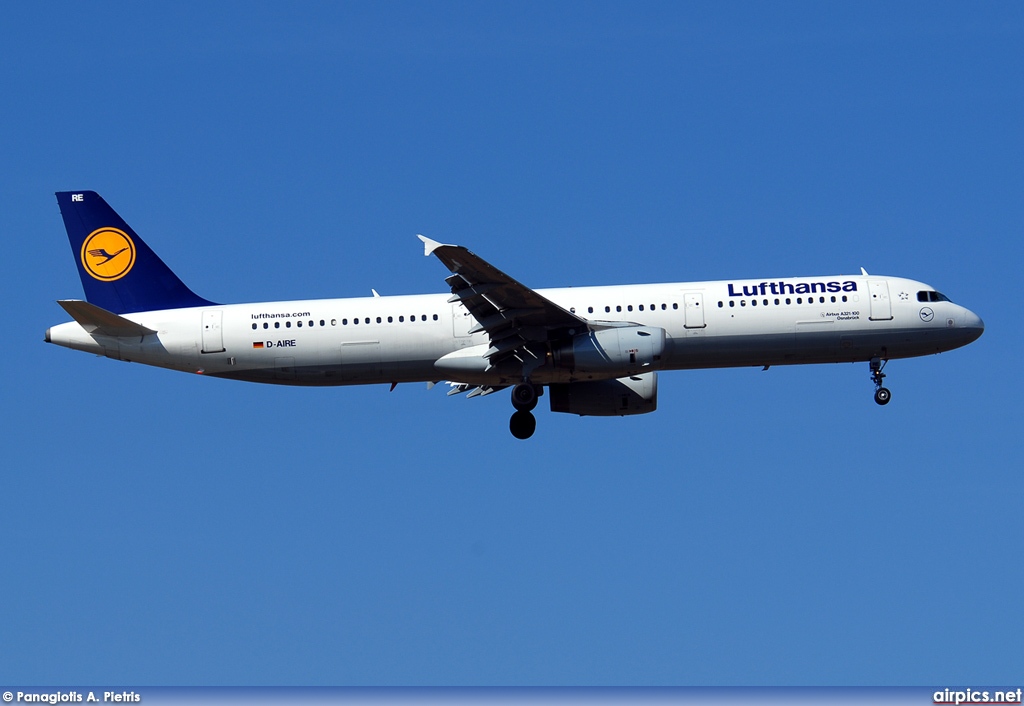 D-AIRE, Airbus A321-100, Lufthansa