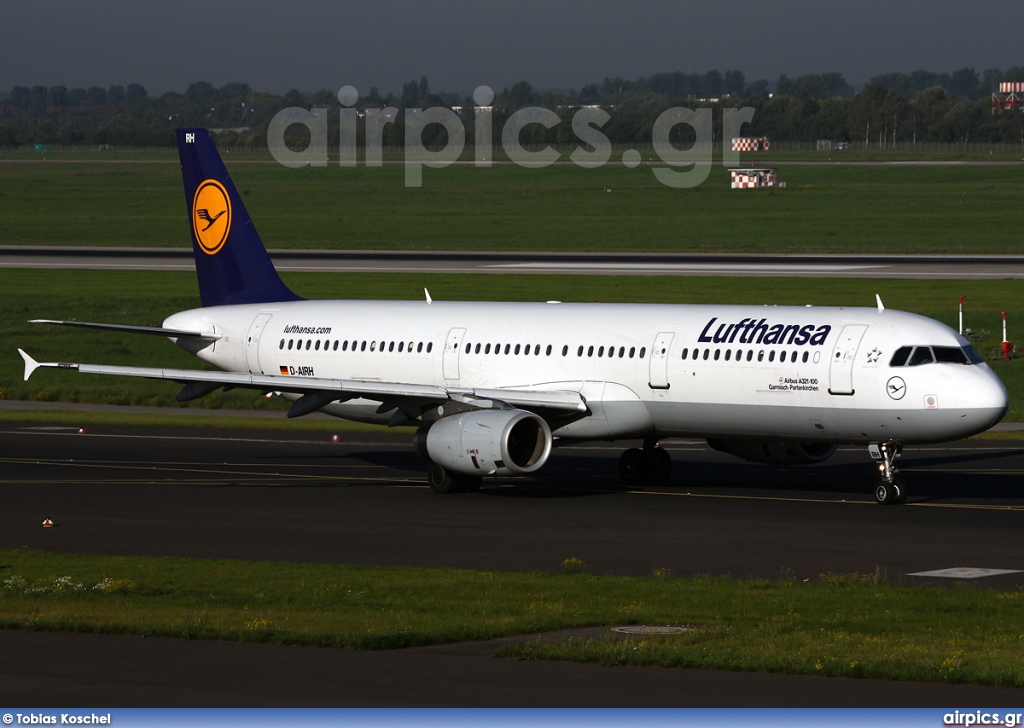 D-AIRH, Airbus A321-100, Lufthansa