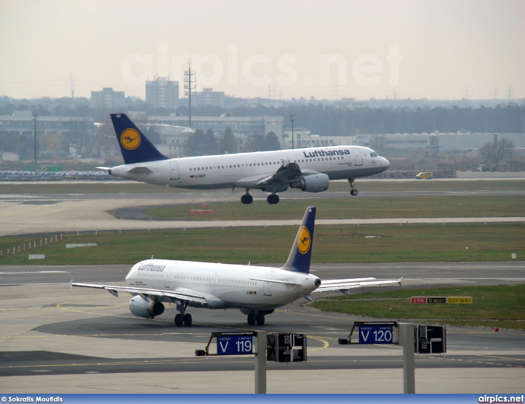 D-AIRK, Airbus A321-100, Lufthansa