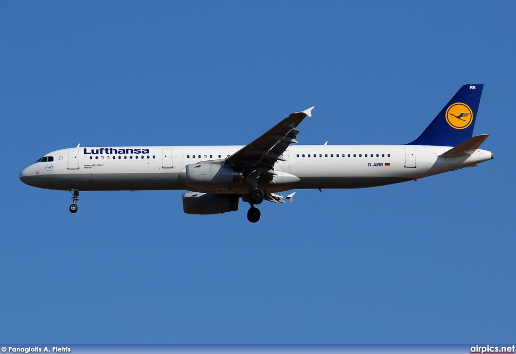 D-AIRR, Airbus A321-100, Lufthansa