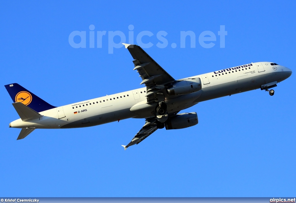 D-AIRS, Airbus A321-100, Lufthansa