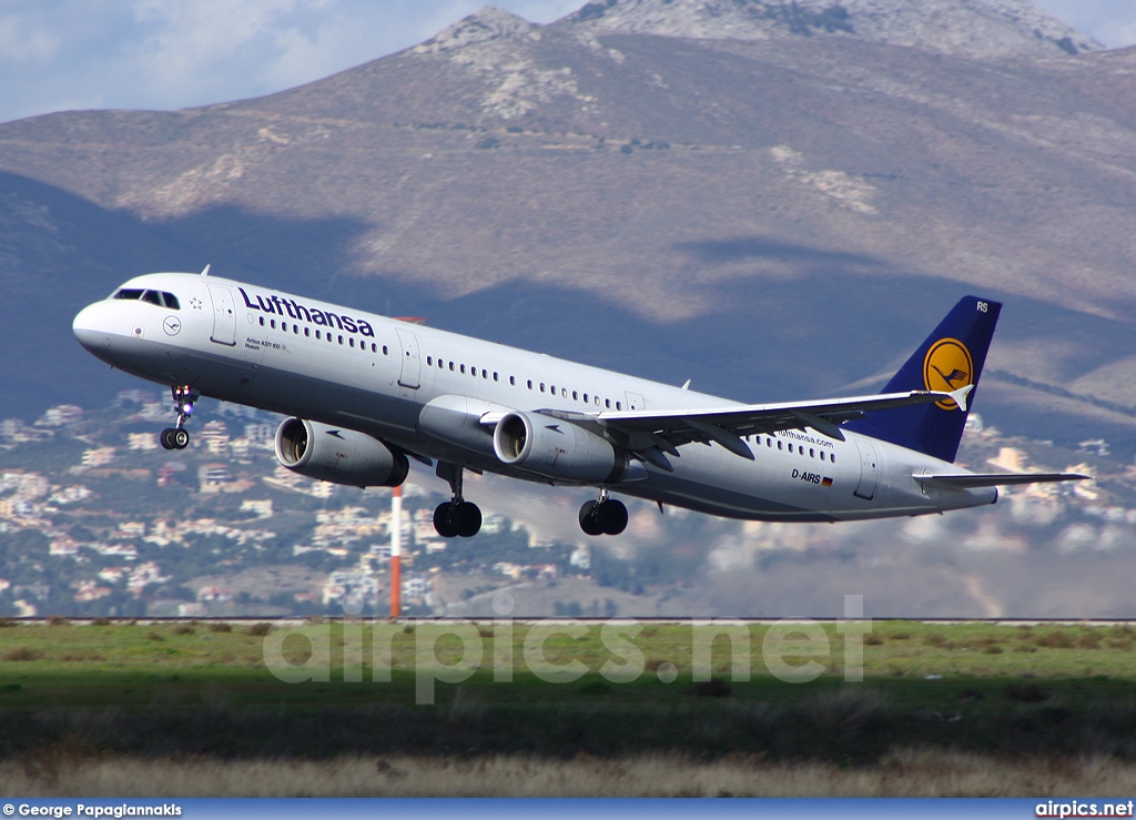 D-AIRS, Airbus A321-100, Lufthansa