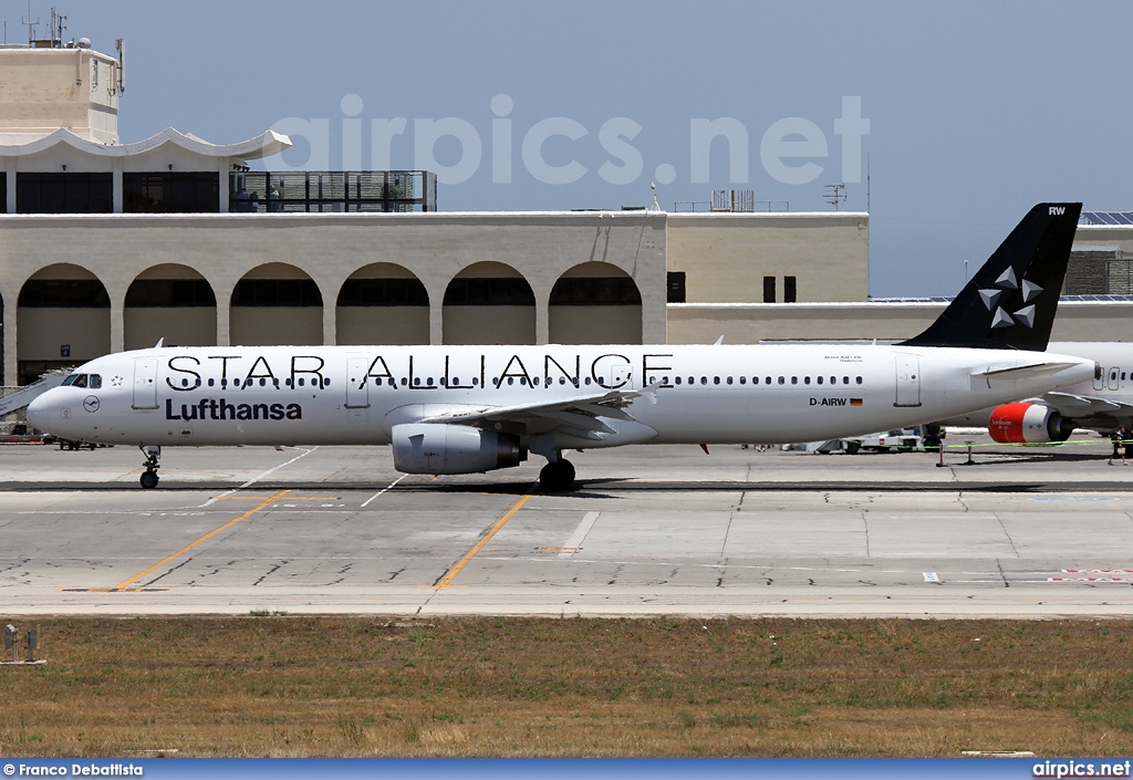 D-AIRW, Airbus A321-100, Lufthansa