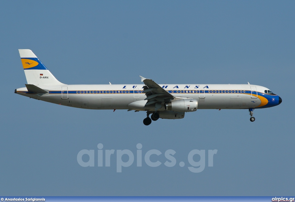 D-AIRX, Airbus A321-100, Lufthansa