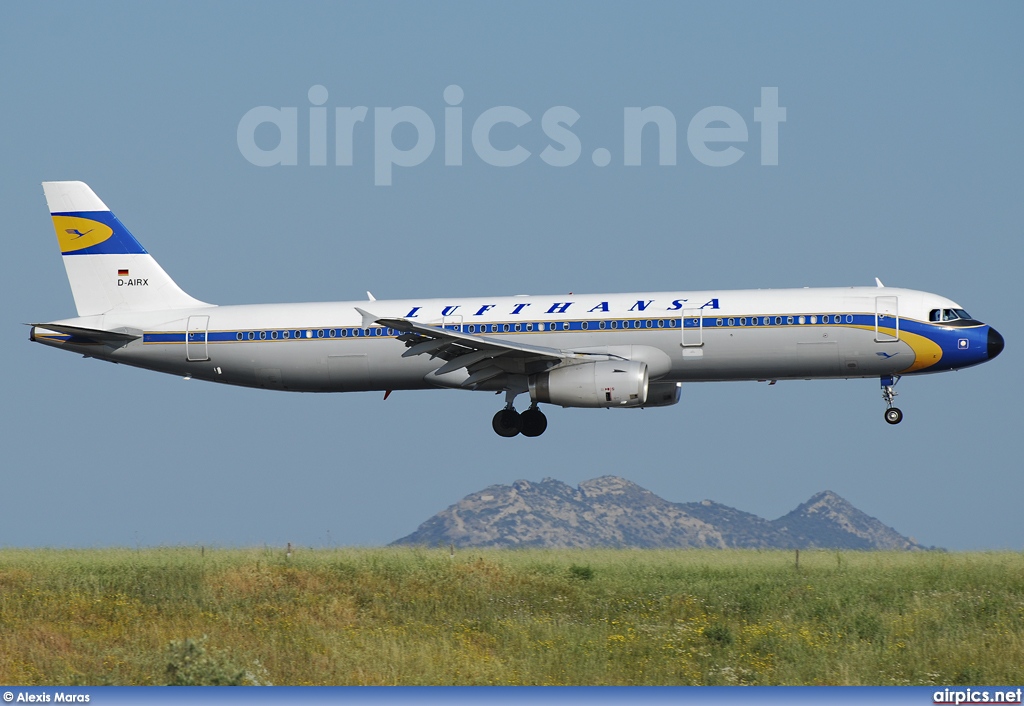 D-AIRX, Airbus A321-100, Lufthansa