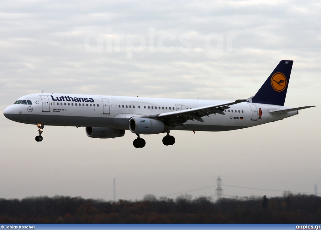 D-AIRY, Airbus A321-100, Lufthansa