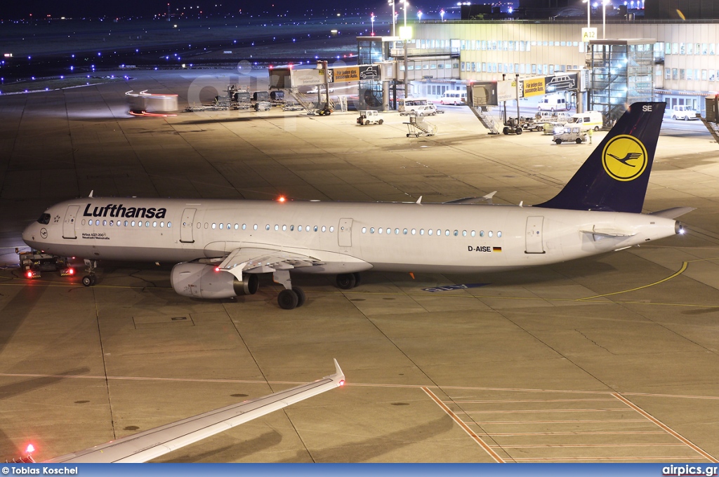 D-AISE, Airbus A321-200, Lufthansa