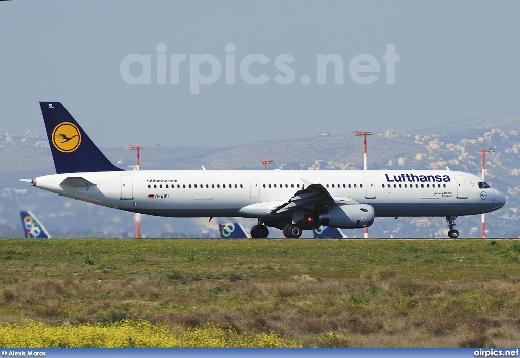 D-AISL, Airbus A321-200, Lufthansa