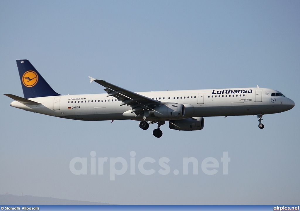 D-AISR, Airbus A321-200, Lufthansa