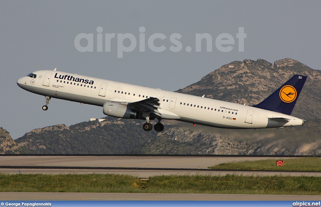 D-AISU, Airbus A321-200, Lufthansa