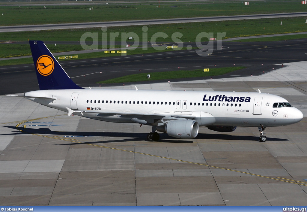 D-AIZD, Airbus A320-200, Lufthansa