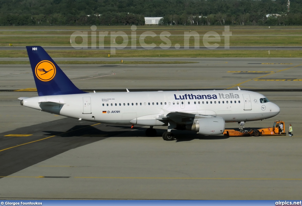 D-AKNH, Airbus A319-100, Lufthansa Italia