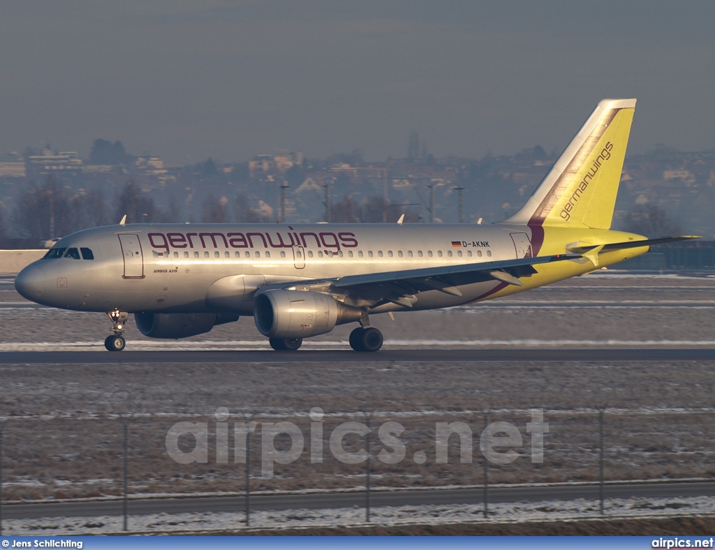 D-AKNK, Airbus A319-100, Germanwings