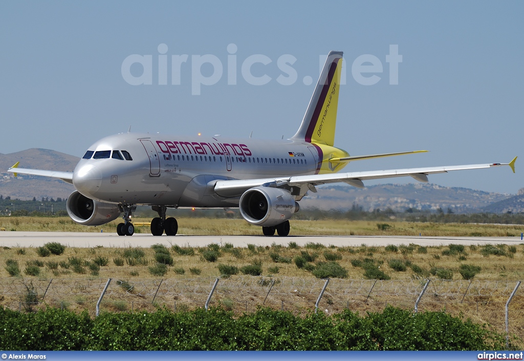 D-AKNM, Airbus A319-100, Germanwings