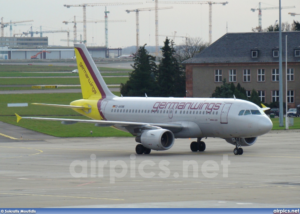 D-AKNN, Airbus A319-100, Germanwings