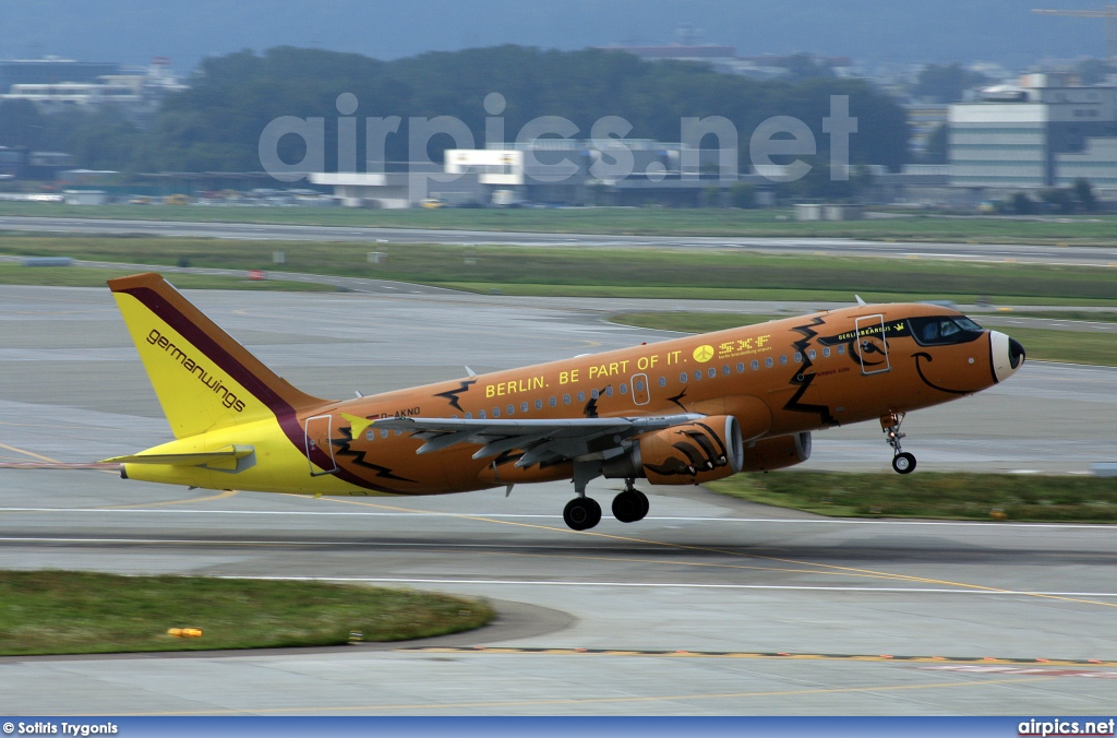 D-AKNO, Airbus A319-100, Germanwings