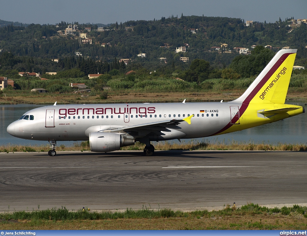 D-AKNQ, Airbus A319-100, Germanwings