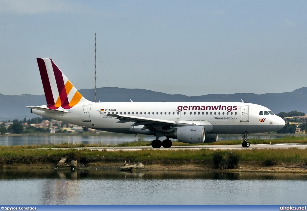 D-AKNQ, Airbus A319-100, Germanwings