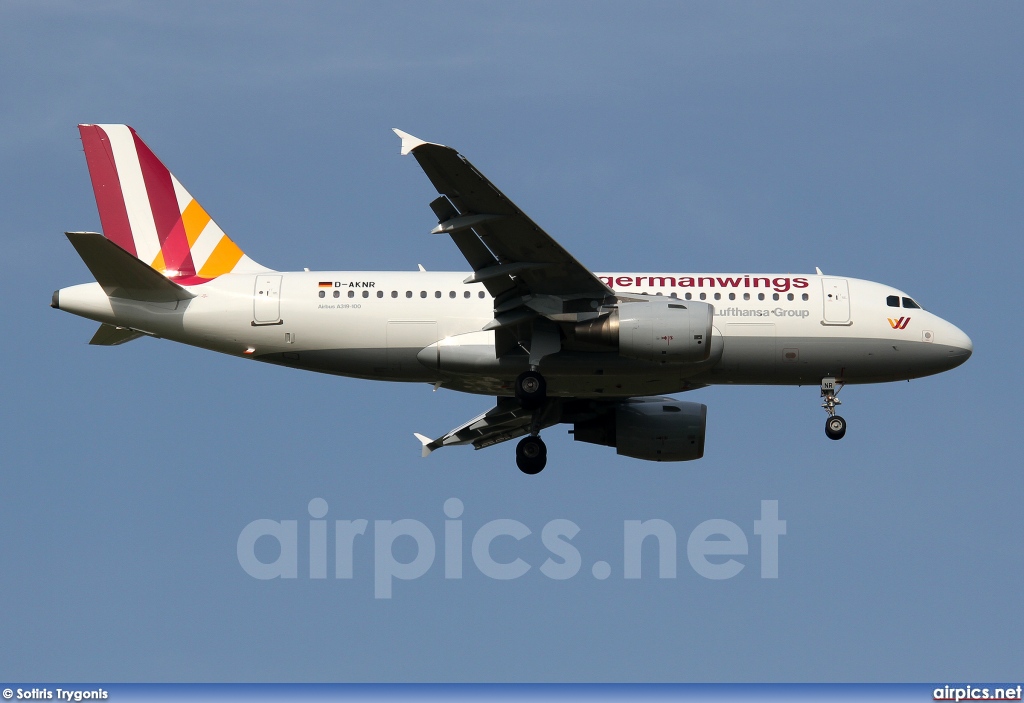 D-AKNR, Airbus A319-100, Germanwings