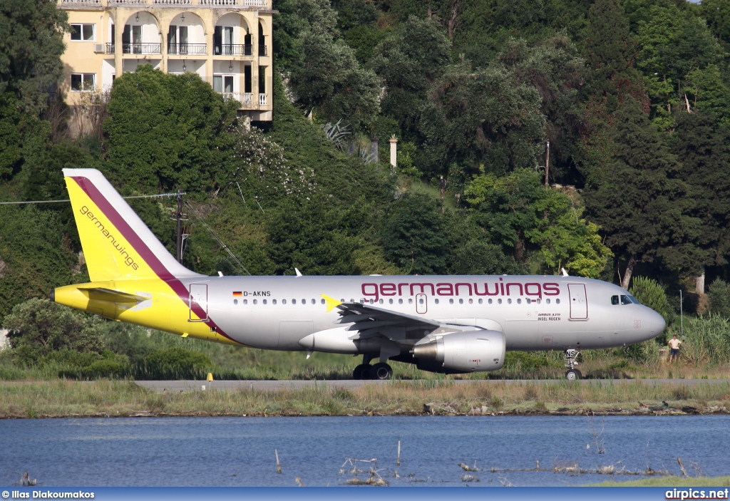 D-AKNS, Airbus A319-100, Germanwings