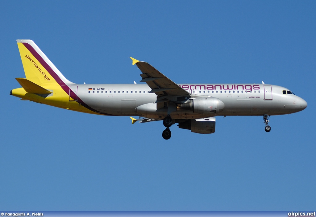 D-AKNX, Airbus A320-200, Germanwings