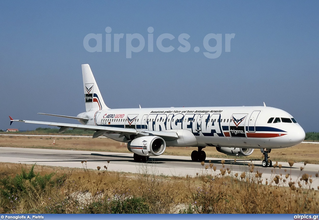 D-ALAK, Airbus A321-200, Aero Lloyd