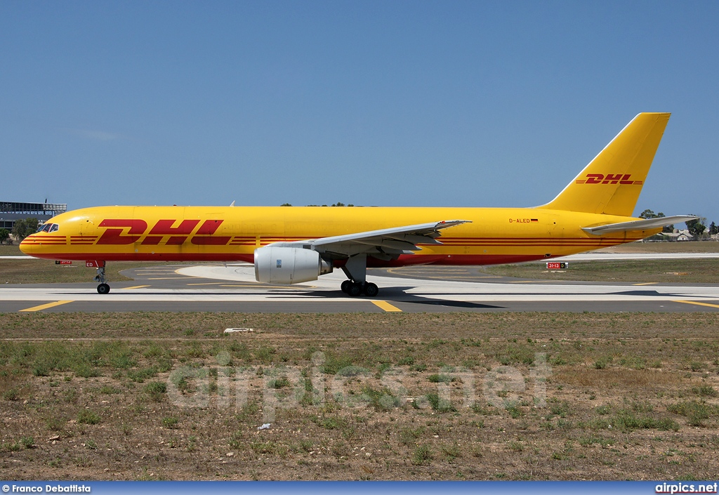 D-ALED, Boeing 757-200SF, European Air Transport (DHL)