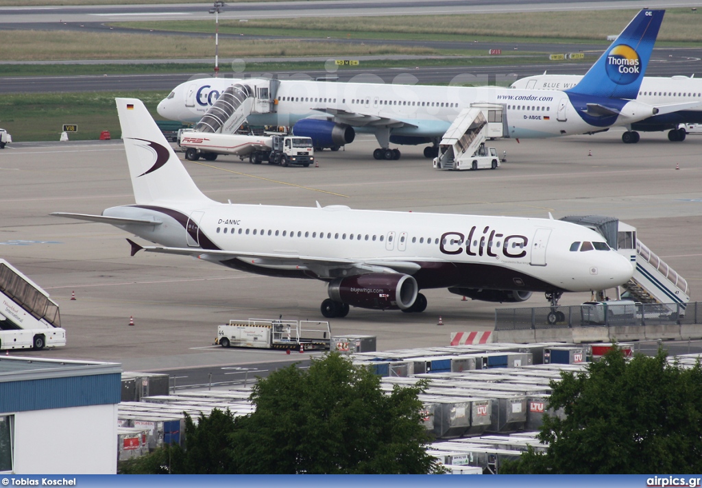D-ANNC, Airbus A320-200, Elite Aviation