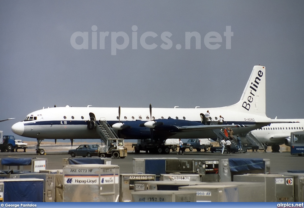 D-AOAQ, Ilyushin Il-18-D, BerLine