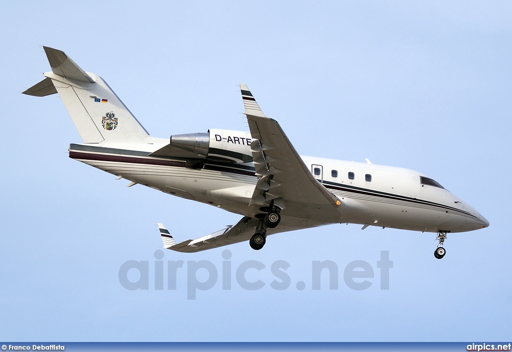 D-ARTE, Bombardier Challenger 600-CL-601, Private