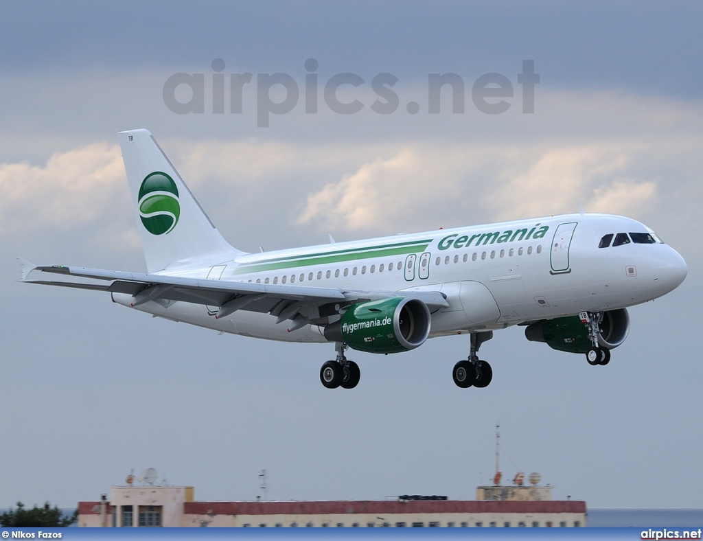 D-ASTB, Airbus A319-100, Germania