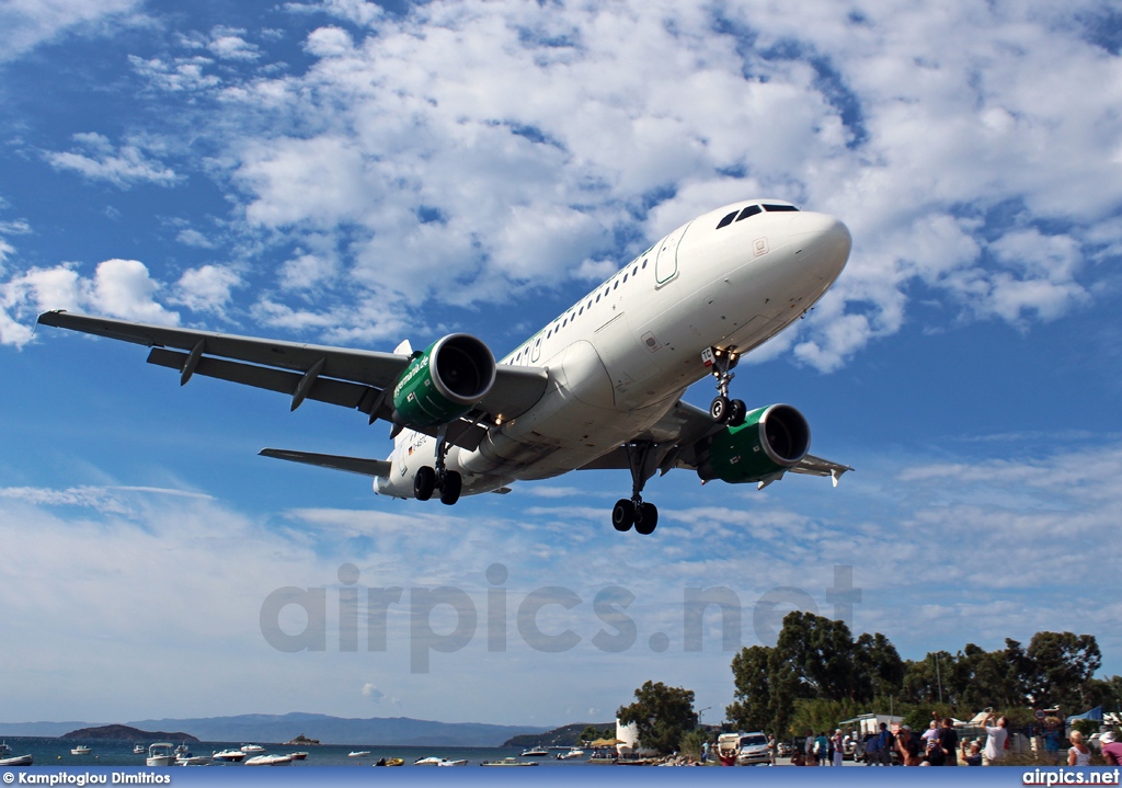 D-ASTC, Airbus A319-100, Germania