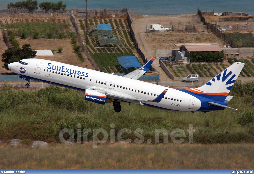 D-ASXB, Boeing 737-800, SunExpress