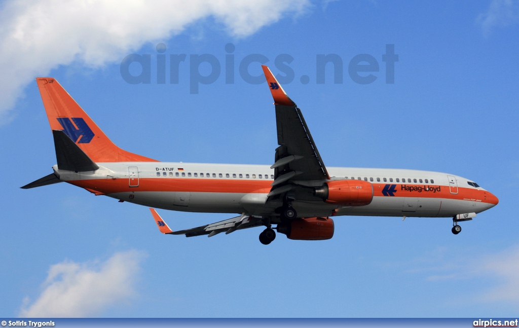 D-ATUF, Boeing 737-800, Hapag-Lloyd Kreuzfahrten