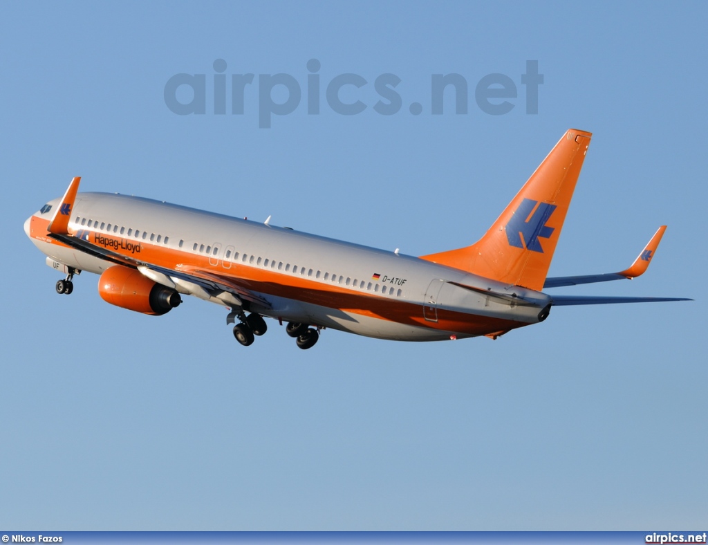 D-ATUF, Boeing 737-800, Hapag-Lloyd Kreuzfahrten