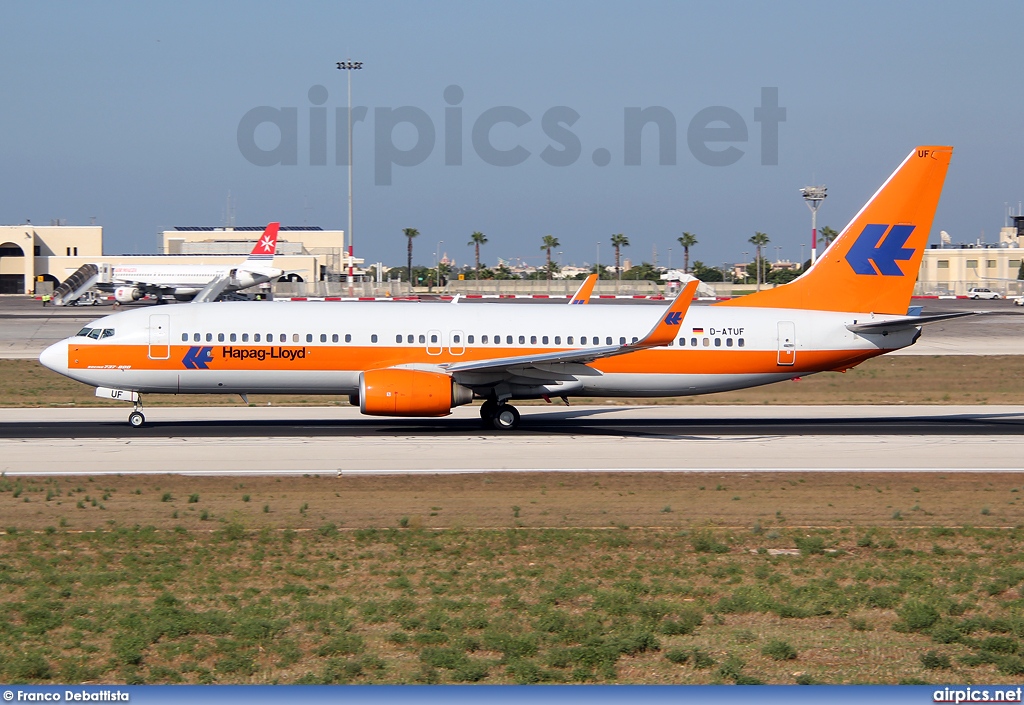 D-ATUF, Boeing 737-800, Hapag-Lloyd Kreuzfahrten