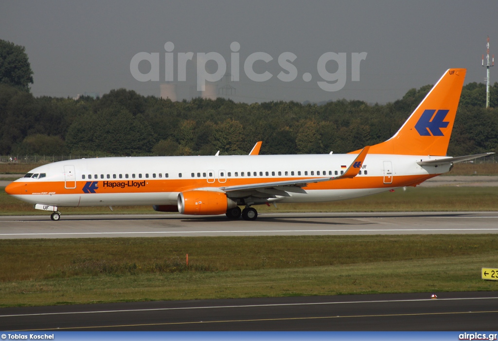 D-ATUF, Boeing 737-800, Hapag Lloyd