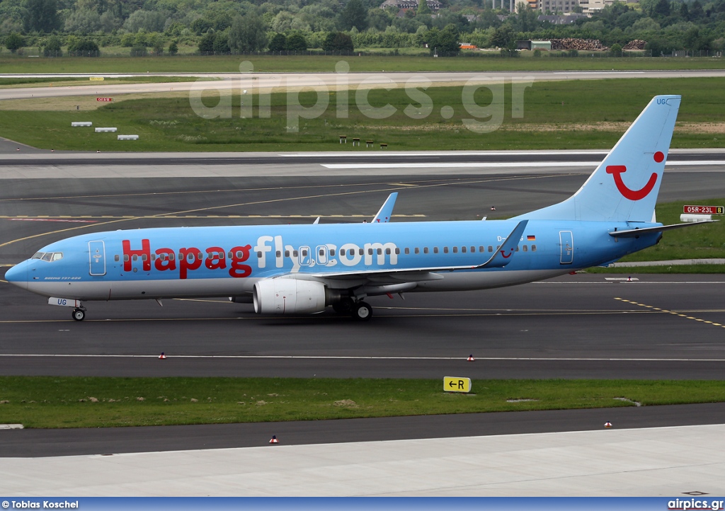 D-ATUG, Boeing 737-800, Hapagfly