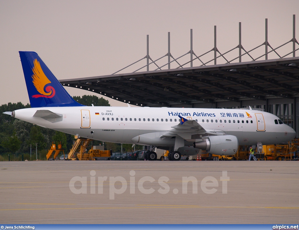 D-AVXJ, Airbus A319-100, Hainan Airlines