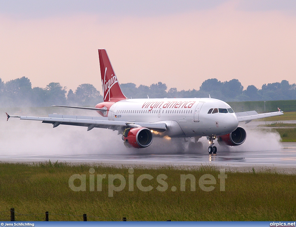 D-AVYP, Airbus A319-100, Virgin America