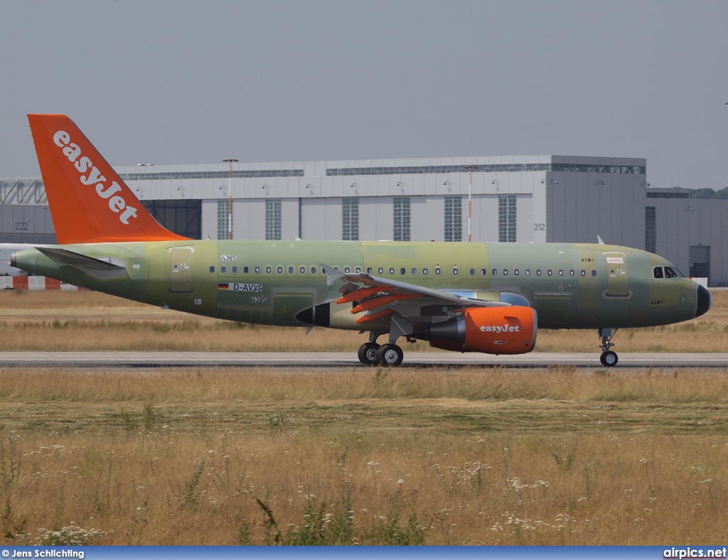 D-AVYS, Airbus A319-100, easyJet