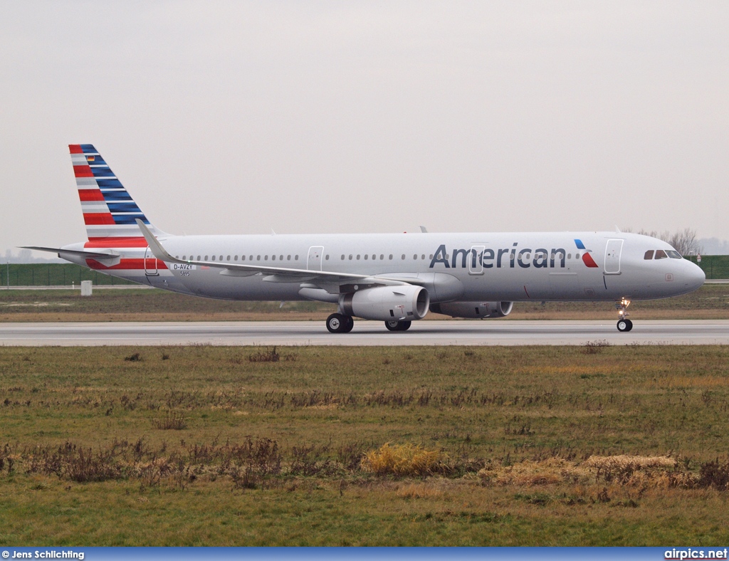 D-AVZY, Airbus A321-200, American Airlines