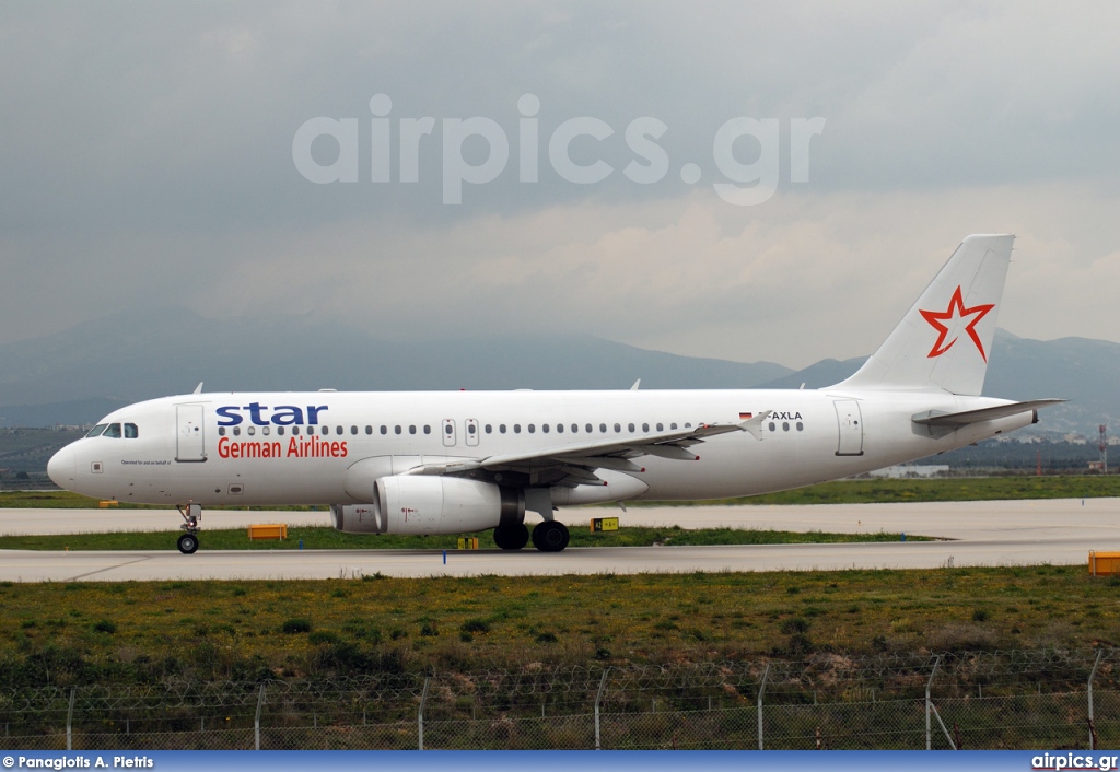 D-AXLA, Airbus A320-200, Star German Airlines