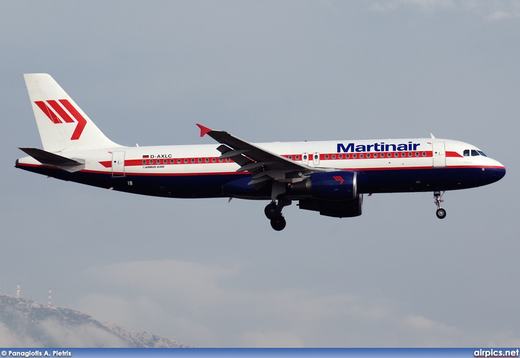 D-AXLC, Airbus A320-200, Martinair