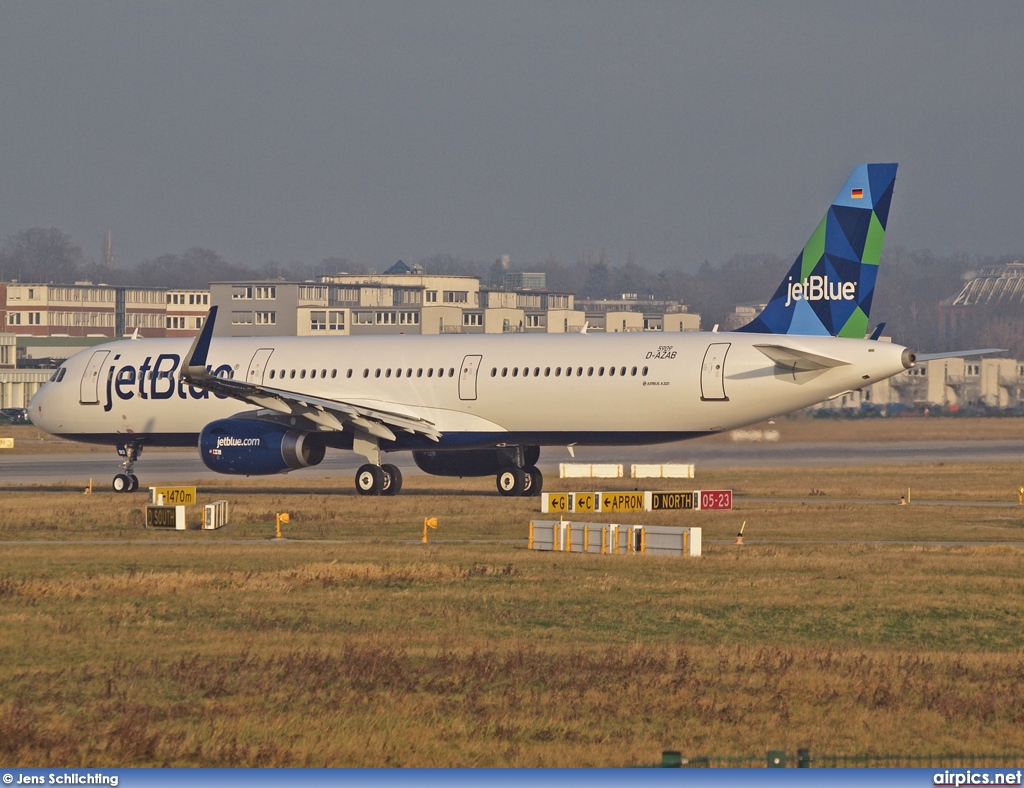 D-AZAB, Airbus A321-200, JetBlue Airways