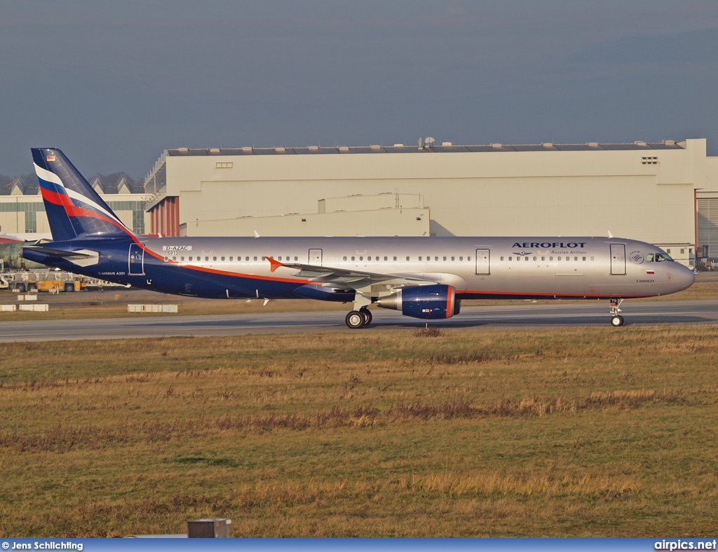 D-AZAC, Airbus A321-200, Aeroflot